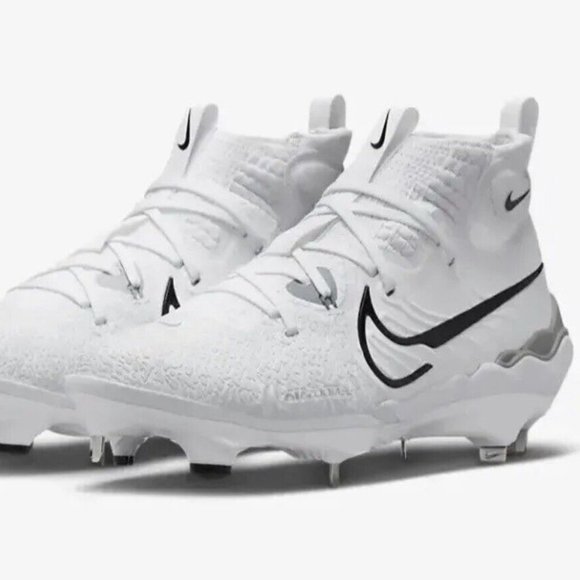 Nike Other - Nike Alpha Huarache NXT White Metal Baseball Cleat DJ6517-100 NEW